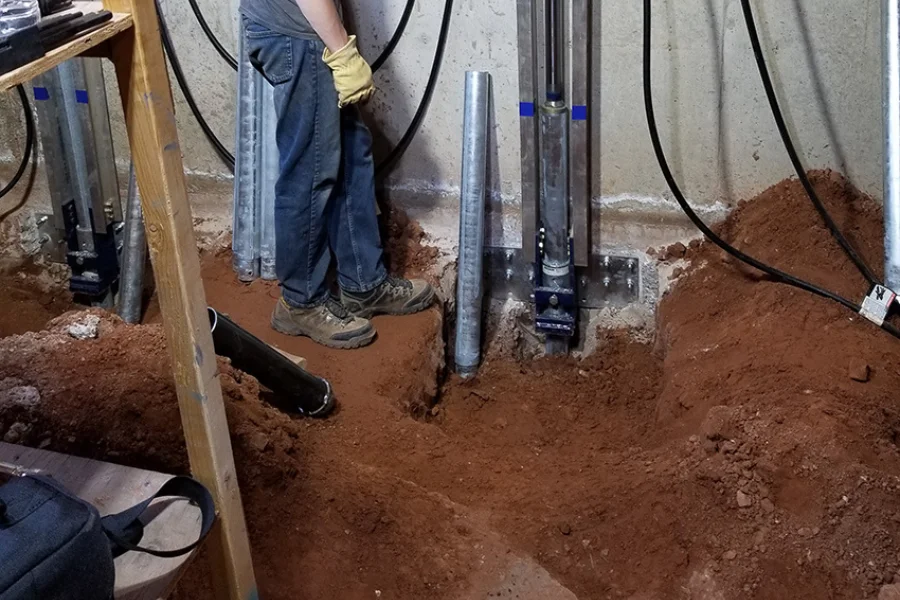 Injection Pier Installation in Marksville, LA