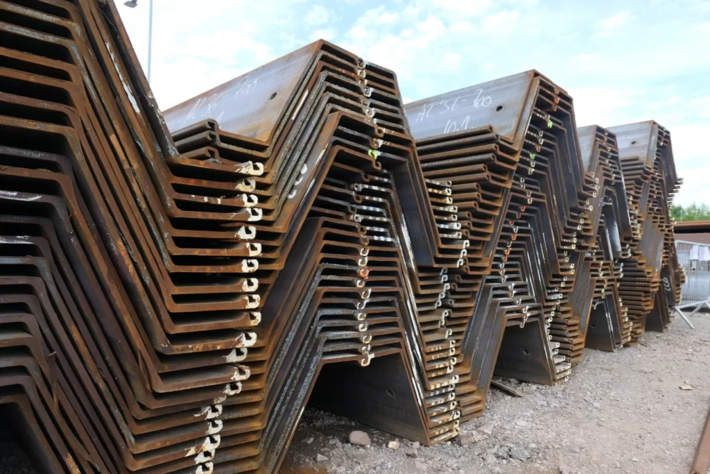 Pressed Steel Pilings in Marksville, LA